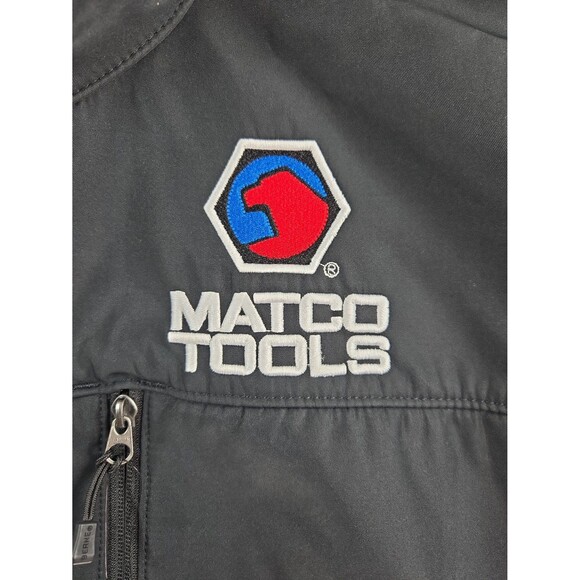 NEW Matco Tools Berne Soft Shell Black Jacket Coat Embroidered Men 2XL Mechanic - Picture 2 of 10